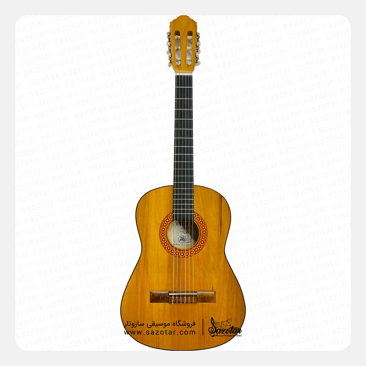 Mat 2 3-4 Classical Guitar (1) گیتار کلاسیک مت 2 سایز 3/4 - تصویر 1