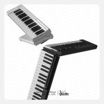 پیانو تاشو کونیکس BR-01 سفید - تصویر 4