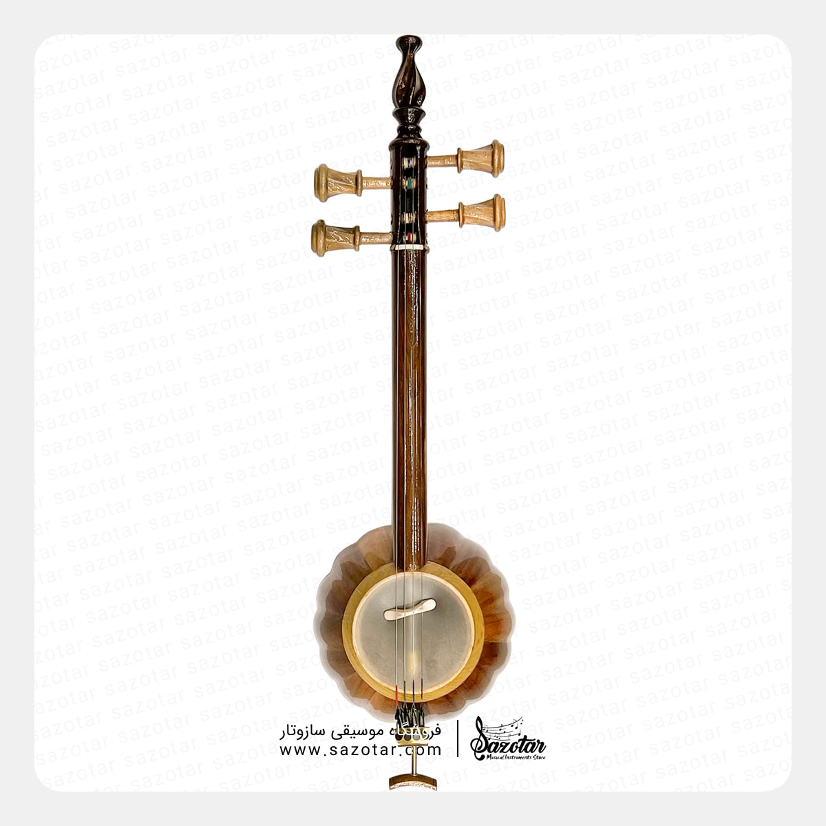Nariman pumpkin Kamancheh (1) کمانچه نریمان کاسه پله ای (کدویی) - تصویر 1