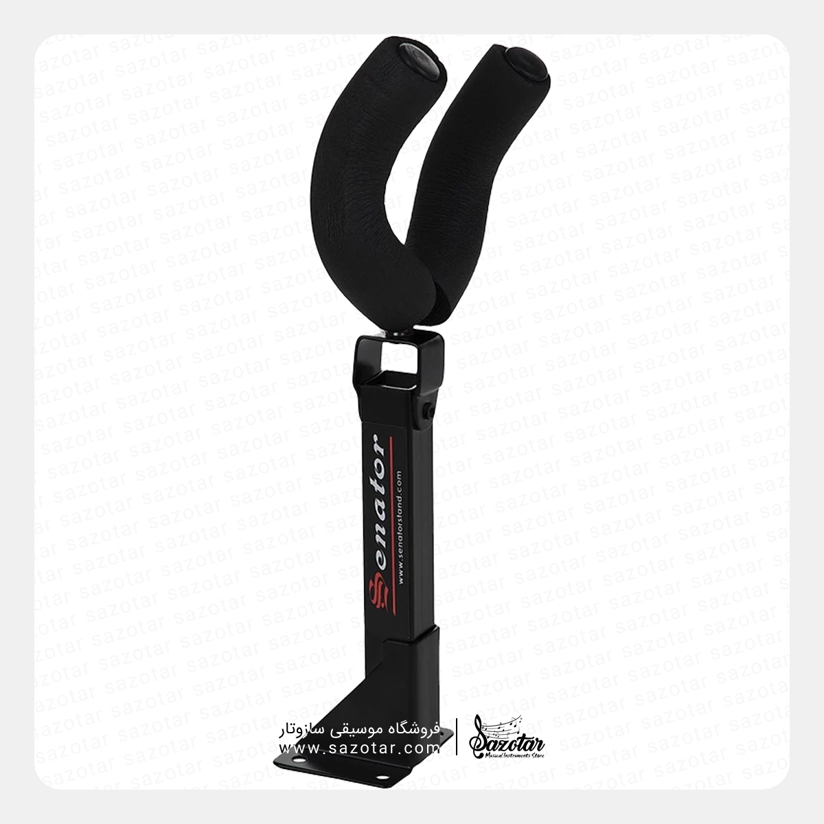 Senator Tall Wall-Mounted Guitar Stand (1) پایه گیتار سناتور دیواری بلند - تصویر 1